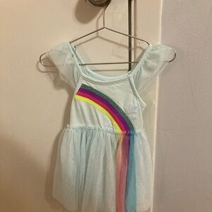 Rainbow Tulle Dress for Kids